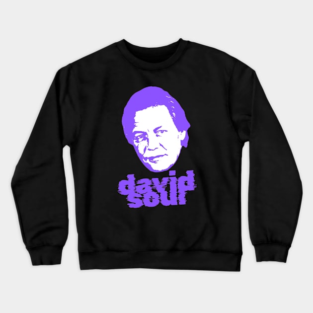 David soul ||| 70s sliced Crewneck Sweatshirt by MertuaIdaman